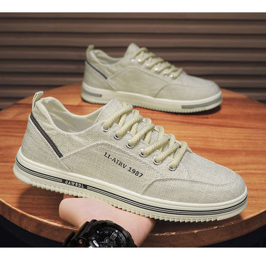 Breathable Canvas Men's Summer Shoes - InspiredGrabs.com