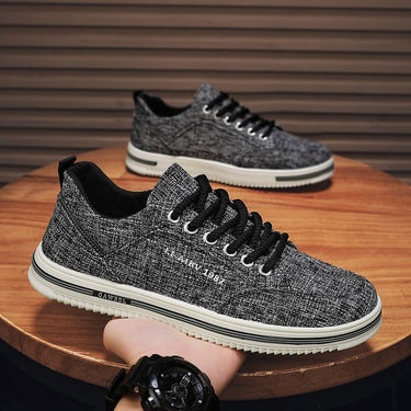Breathable Canvas Men's Summer Shoes - InspiredGrabs.com