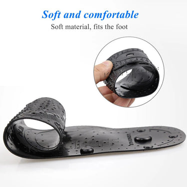One Pair of Magnetic Therapy Massage Insoles | Unisex Shoe Inserts for Weight Management, Improved Blood Circulation, and Foot Health Care - InspiredGrabs.com