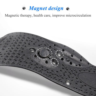 One Pair of Magnetic Therapy Massage Insoles | Unisex Shoe Inserts for Weight Management, Improved Blood Circulation, and Foot Health Care - InspiredGrabs.com