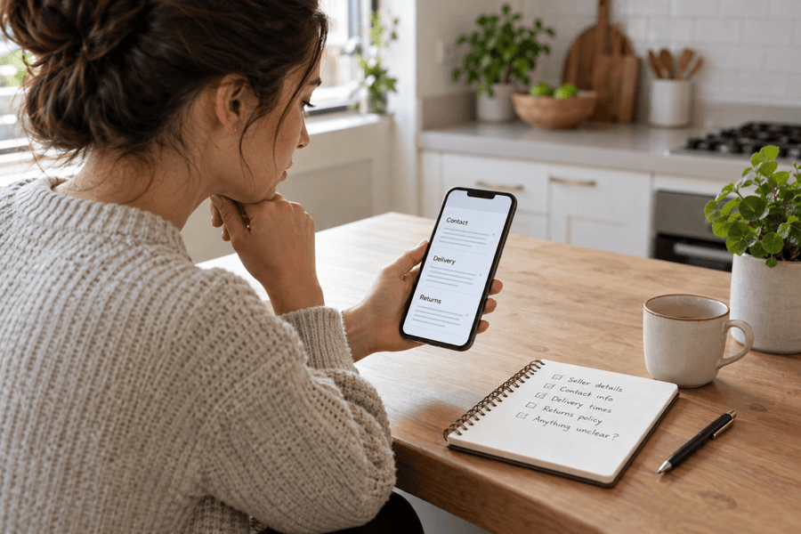 A Practical Checklist for Shopping at an Unfamiliar Online Store - InspiredGrabs.com