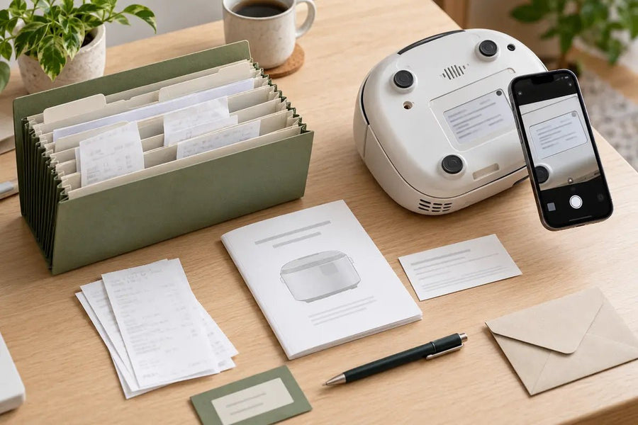 A Product-Records Folder: Keep Receipts, Manuals, and Warranties Together - InspiredGrabs.com