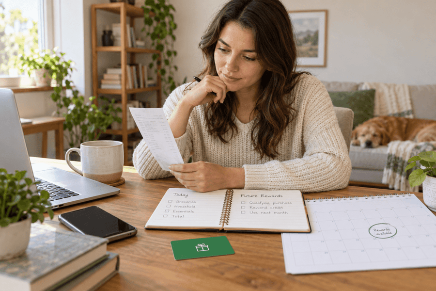 Evaluate Store Rewards and Credit Without Buying More Than You Need - InspiredGrabs.com