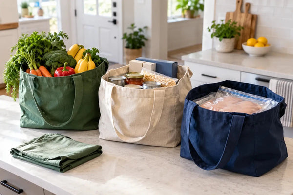 Reusable Shopping Bags: A Simple Separate, Clean, Dry Routine - InspiredGrabs.com