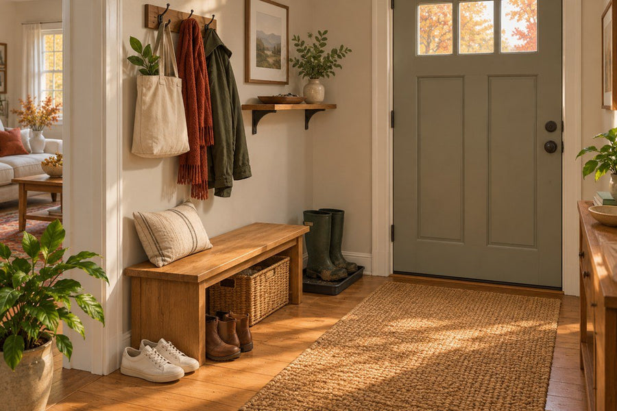 Stop the Entryway Pileup: A Simple Drop-Zone Plan - InspiredGrabs.com