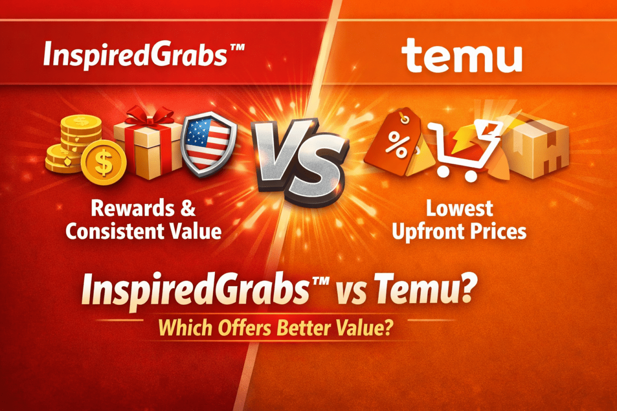 Why Choose InspiredGrabs™ Over Marketplace Platforms Like Temu? - InspiredGrabs.com