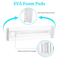 Thumbnail for 10-Pack Adjustable Clear Drawer Dividers - InspiredGrabs.com