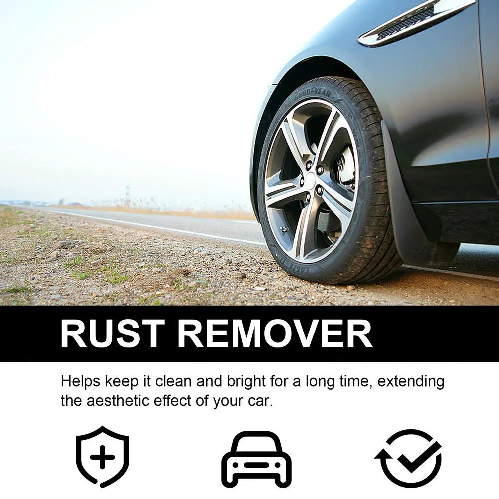 100ml Car Rust Remover Spray – Paint & Wheel Hub Cleaner - InspiredGrabs.com