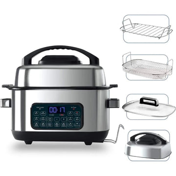 12 - in - 1 Multifunctional Air Fryer & Slow Cooker - InspiredGrabs.com