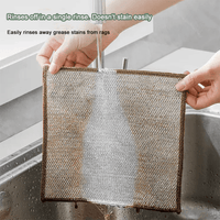 Thumbnail for 12 PCS Non - Scratch Wire Cleaning Cloths - InspiredGrabs.com
