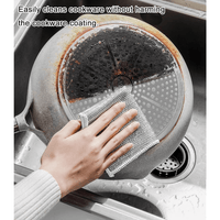 Thumbnail for 12 PCS Non - Scratch Wire Cleaning Cloths - InspiredGrabs.com