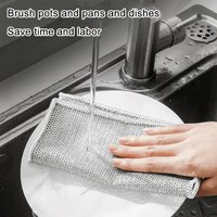 Thumbnail for 12 PCS Non - Scratch Wire Cleaning Cloths - InspiredGrabs.com