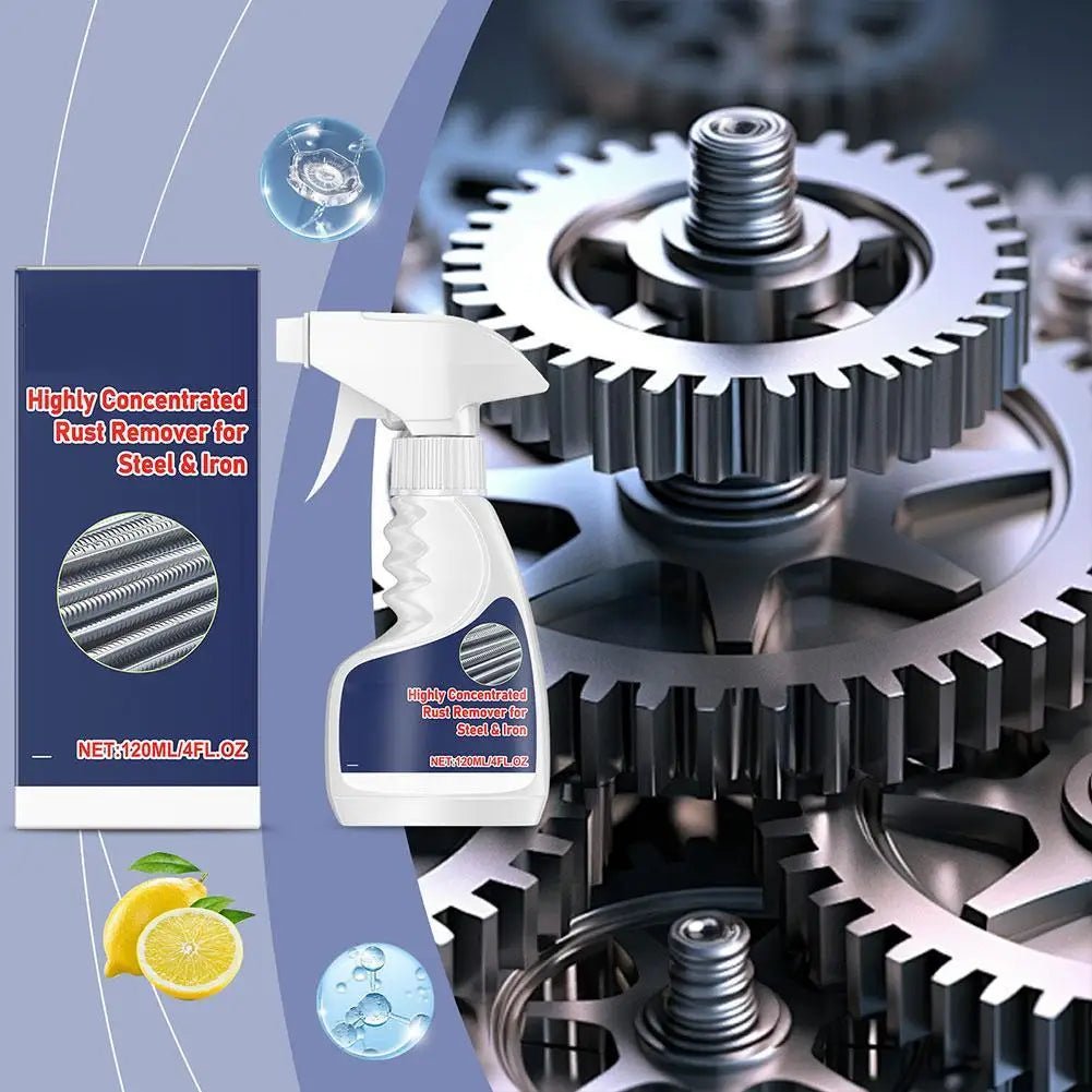 120ml Stainless Steel Rust Remover and Metal Restorer Spray - InspiredGrabs.com