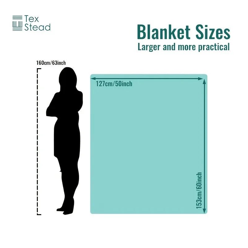 120V Electric Throw Heated Blanket – 10 Heat Levels, LCD, Auto Shut Off - InspiredGrabs.com