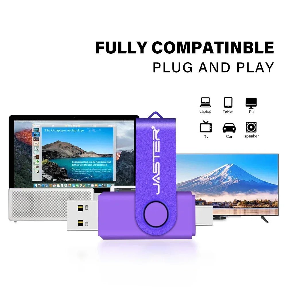 128GB Type - C USB Flash Drive - Fast & Reliable - InspiredGrabs.com