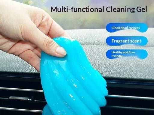 1/2pcs Car Cleaning Gel Detail Tool Cleaning Gel Cars Interior Putty Cleaner Keyboard Notebook Clean Reusable Gels Magic Clean - InspiredGrabs.com