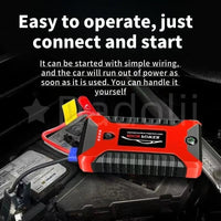 Thumbnail for 12V 11800mAh Car Jump Starter – High Power Emergency Booster with USB, Type - C & LED - InspiredGrabs.com