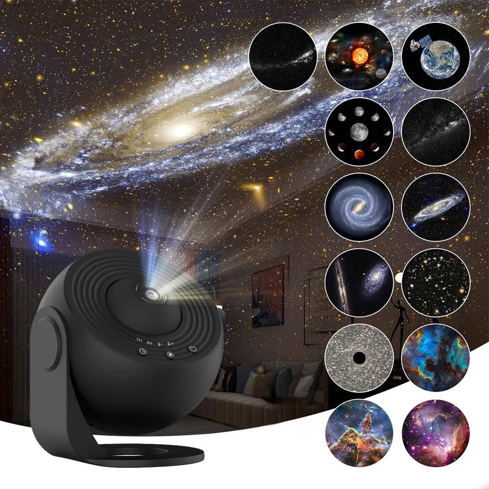 13 - in - 1 Galaxy Star Projector for Kids & Adults - InspiredGrabs.com