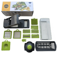 Thumbnail for 16 - in - 1 Multifunctional Vegetable Chopper and Slicer - InspiredGrabs.com