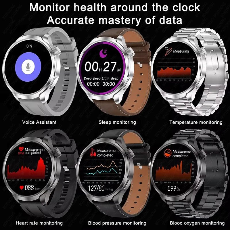 1.85" AMOLED Waterproof GPS Smart Watch - InspiredGrabs.com