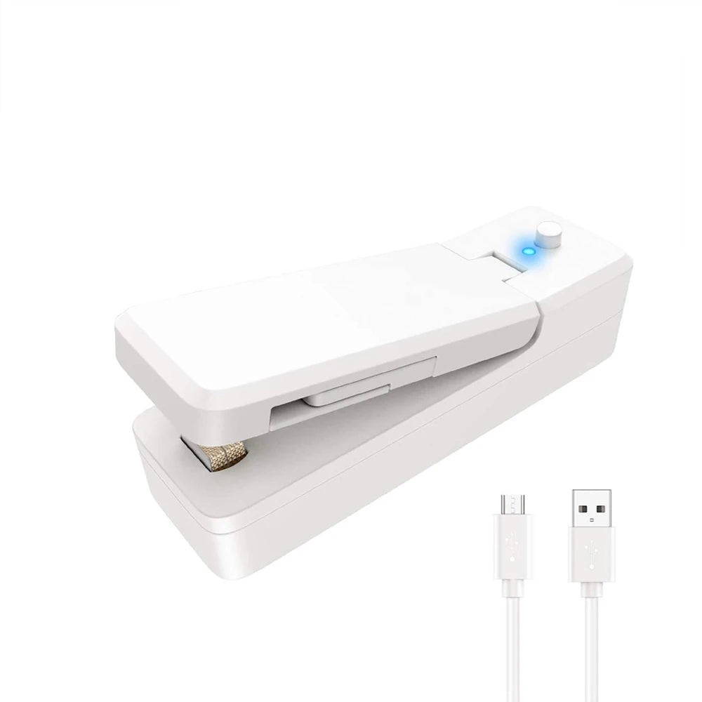 2-in-1 Rechargeable Mini Bag Sealer & Cutter - InspiredGrabs.com