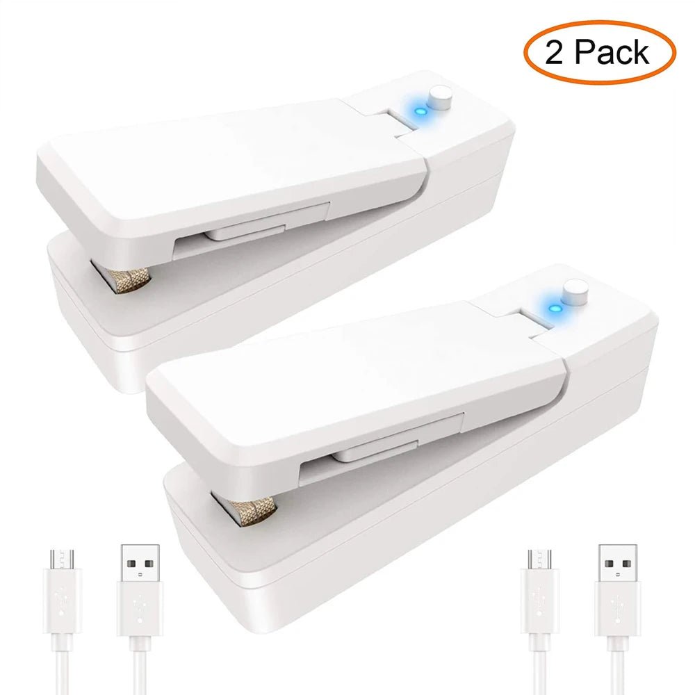 2-in-1 Rechargeable Mini Bag Sealer & Cutter - InspiredGrabs.com
