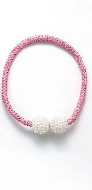2-Pack Pearl Magnetic Curtain Tiebacks – Purple - InspiredGrabs.com