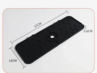 Thumbnail for 2-Pack Silicone Faucet Splash Guard & Sink Draining Mat - InspiredGrabs.com
