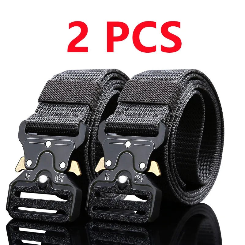 2 - Pack Tactical Belts for Outdoor Adventures - InspiredGrabs.com