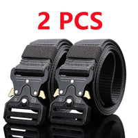 Thumbnail for 2 - Pack Tactical Belts for Outdoor Adventures - InspiredGrabs.com