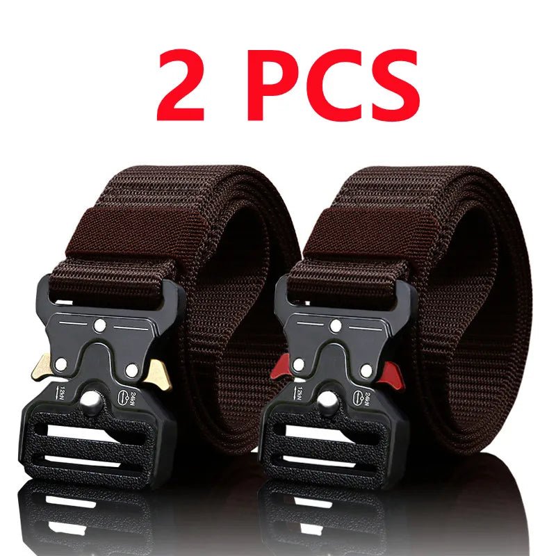 2 - Pack Tactical Belts for Outdoor Adventures - InspiredGrabs.com