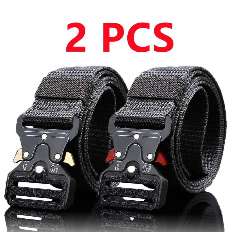 2 - Pack Tactical Belts for Outdoor Adventures - InspiredGrabs.com