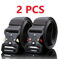 Thumbnail for 2 - Pack Tactical Belts for Outdoor Adventures - InspiredGrabs.com