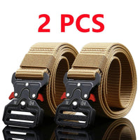 Thumbnail for 2 - Pack Tactical Belts for Outdoor Adventures - InspiredGrabs.com