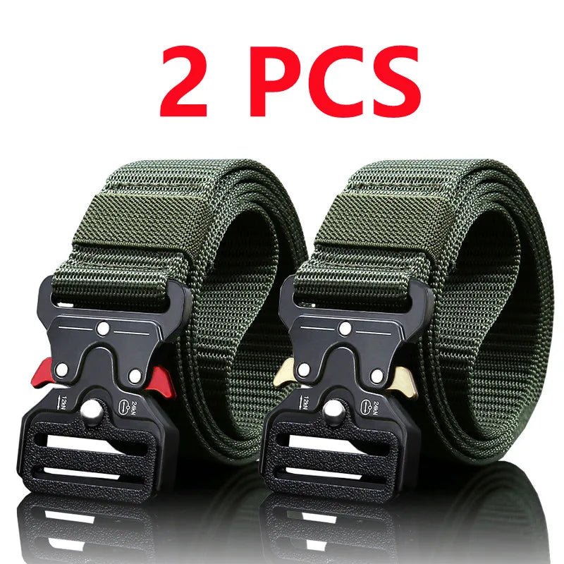 2 - Pack Tactical Belts for Outdoor Adventures - InspiredGrabs.com