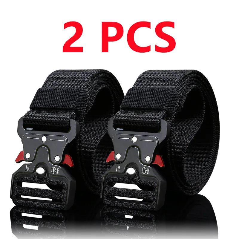 2 - Pack Tactical Belts for Outdoor Adventures - InspiredGrabs.com