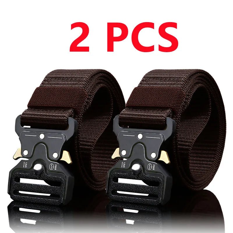 2 - Pack Tactical Belts for Outdoor Adventures - InspiredGrabs.com