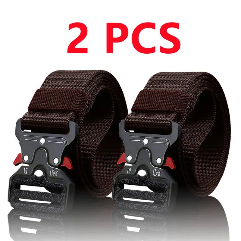 2 - Pack Tactical Belts for Outdoor Adventures - InspiredGrabs.com