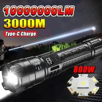 Thumbnail for 2000LM USB Rechargeable Tactical LED Flashlight - InspiredGrabs.com