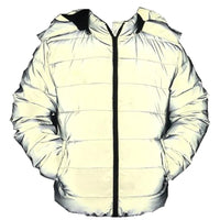 Thumbnail for 2024 Cotton Padded Reflective Jacket - InspiredGrabs.com