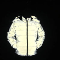 Thumbnail for 2024 Cotton Padded Reflective Jacket - InspiredGrabs.com