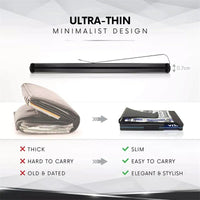 Thumbnail for 2024 RFID Blocking Minimalist Metal Wallet - InspiredGrabs.com