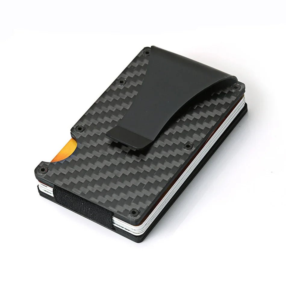 2024 RFID Blocking Minimalist Metal Wallet - InspiredGrabs.com