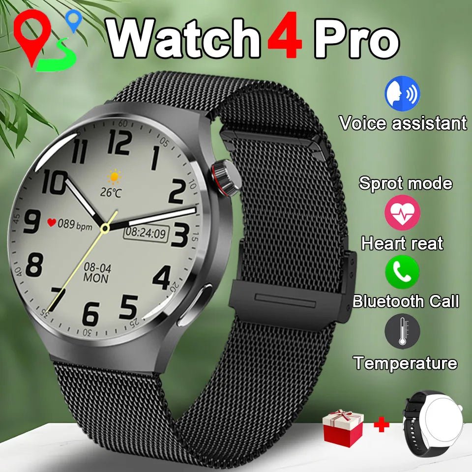 2025 Smart Watch - NFC, GPS, IP68 Waterproof - InspiredGrabs.com