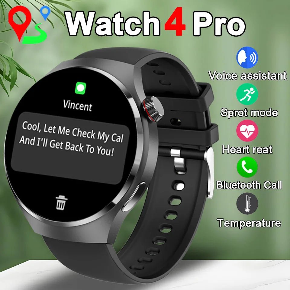 2025 Smart Watch - NFC, GPS, IP68 Waterproof - InspiredGrabs.com