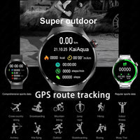 Thumbnail for 2025 Smart Watch - NFC, GPS, IP68 Waterproof - InspiredGrabs.com