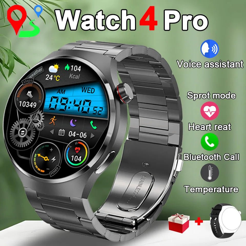 2025 Smart Watch - NFC, GPS, IP68 Waterproof - InspiredGrabs.com