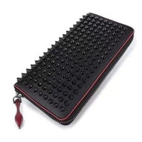 Thumbnail for 2025 Summer New Men's Rivet Wallet Fashion Leather Casual Versatile Handbag - InspiredGrabs.com