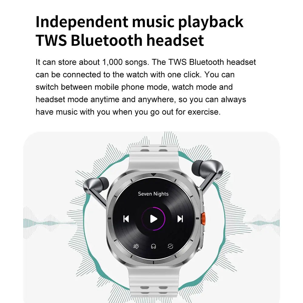 2025 Ultra Smart Watch 7 - Waterproof & Stylish - InspiredGrabs.com
