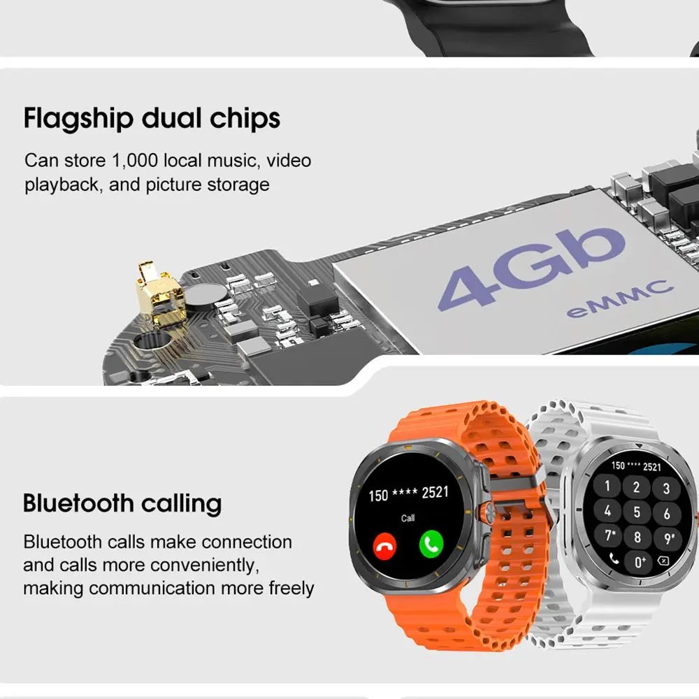 2025 Ultra Smart Watch 7 - Waterproof & Stylish - InspiredGrabs.com
